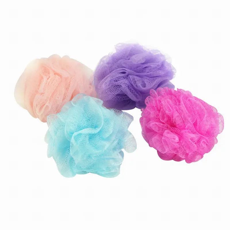 Loofah Sponge, Ball Bath Towel Scrubber, Mini Bath Sponge, Multicolor Body Exfoliating Shower Ball, Flower Bath Mesh Sponge, Bath Flower Shower Sponge Ball, Shower Loofah Sponge Pouf Body Wash Scrubber Loofah Sponge, Ball Bath Towel Scrubber, Mini Bath Sponge, Multicolor Body Exfoliating Shower Ball, Flower Bath Mesh Sponge, Bath Flower Shower Sponge Ball, Shower Loofah Sponge Pouf Body Wash Scrubber